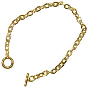 画像1: チャームブレス FE212　19cm　金メッキ 【1本入】 (1)