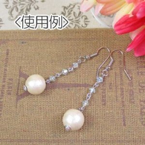 画像2: 【ニッケルフリー】フィッシュフック　EH01B　代用ロジウム 【2ペア入】 (2)