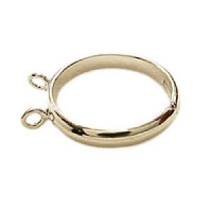 画像2: リング台　タテカン付2R　代用ロジウム 【2ヶ入】 (2)