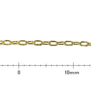 画像2: チェーン　RD230A　1m　金メッキ 【1袋 1m入】 (2)