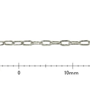 画像2: チェーン　RD230A　1m　代用ロジウム 【1袋 1m入】 (2)