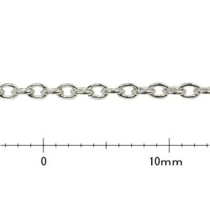 画像2: チェーン　RD240M　1m　代用ロジウム 【1袋 1m入】 (2)