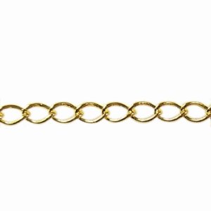 画像2: チェーン　RD805A　1m　金メッキ 【1袋 1m入】 (2)