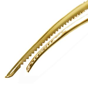 画像3: 【売切B級品】くちばしクリップ　F184　130mm　金メッキ 【1ヶ入】 (3)