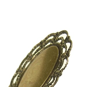 画像2: デザインミール皿　＃20　13×18mm用　銀古美 【1ヶ入】 (2)