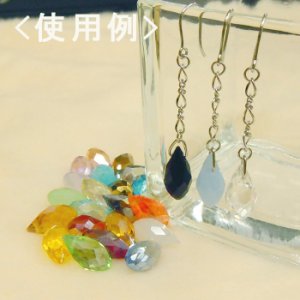 画像4: ガラスビーズ ドロップカット 6×12mm C-004 【1本入(約80-90粒)】 (4)