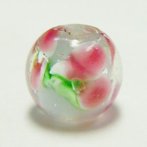 画像2: とんぼ玉　LL5　約8mm　アレキサンドライト 【5ヶ入】 (2)