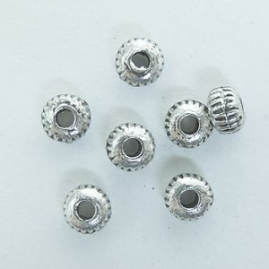 画像1: メタルビーズ　丸型系0284　2.2×3.3mm 【20ヶ入】 (1)