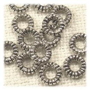 画像1: メタルビーズ　特殊系0052　5×1mm 【30ヶ入】 (1)