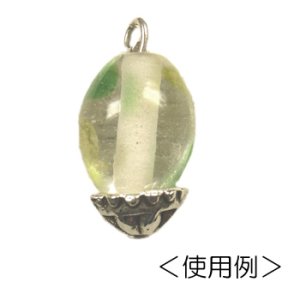 画像2: メタルビーズ 特殊系0530 8×5mm 【10ヶ入】 (2)