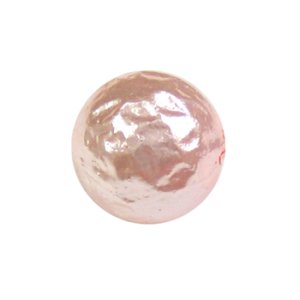 画像1: クランプルパール　4mm　ピンク 【30ヶ入】 (1)