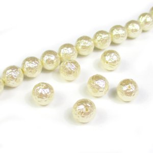 画像2: クランプルパール 6mm キスカ 【20ヶ入】 (2)