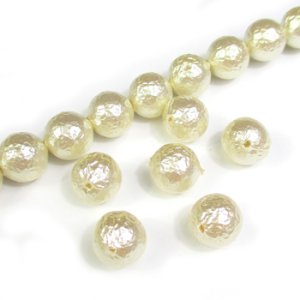 画像2: クランプルパール 8mm キスカ 【10ヶ入】 (2)