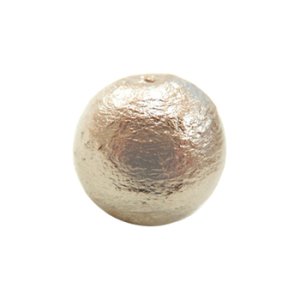 画像1: コットンパール　10mm　ブロンズ 【5ヶ入】 (1)