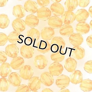 画像1: アクリルビーズ　ダイヤカット　4mm　サン (1)