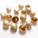画像2: ダイキャストボタン　ラウンド(裏穴)　10mm　ソフト金メッキ 【5ヶ入】 (2)