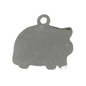 画像2: エポチャーム　ブタ　ブラック 【1ヶ入】 (2)