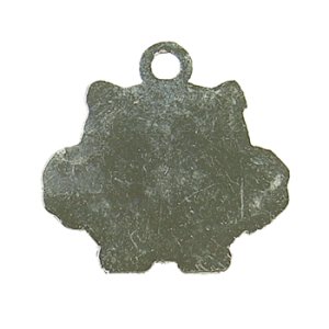 画像2: エポチャーム　フクロウ　ブルー 【1ヶ入】 (2)