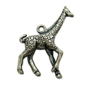 画像2: メタルチャーム　キリン0011　銀古美 【1ヶ入】 (2)