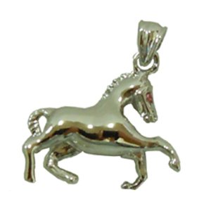 画像2: メタルチャーム　馬1139　ニッケル 【1ヶ入】 (2)