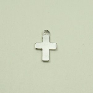 画像2: メタルチャーム　クロス20132　ニッケル 【1ヶ入】 (2)