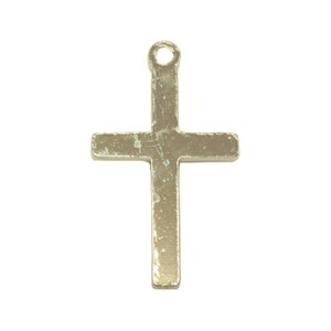 画像2: メタルチャーム　クロス20135　ニッケル 【1ヶ入】 (2)