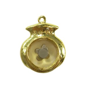 画像2: くるくるチャーム　巾着×クローバー 【1ヶ入】 (2)