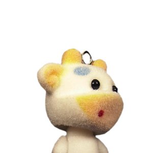 画像2: あにまるマスコット　約40×25mm　ウシ 【1ヶ入】 (2)