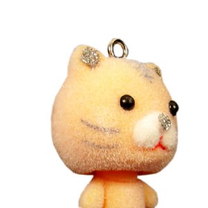 画像2: あにまるマスコット　約42×28mm　トラ 【1ヶ入】 (2)