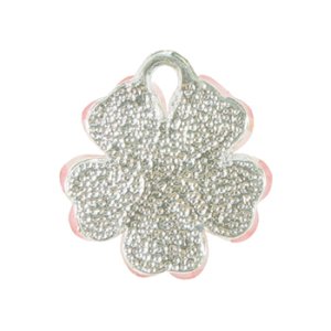 画像2: アクリルラメチャーム　桜　ピンク 【1ヶ入】 (2)