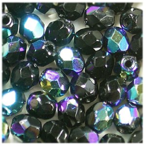 画像1: ファイヤーポリッシュ　4mm　ジェットAB 【50ヶ入】 (1)