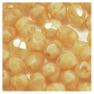 画像1: ファイヤーポリッシュ　4mm　クリスタル/ベージュ 【50ヶ入】 (1)