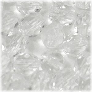 画像1: ファイヤーポリッシュ　8mm　クリスタル 【10ヶ入】 (1)