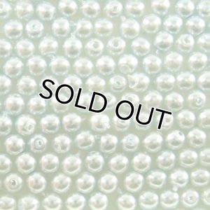 画像1: チェコパール　ラウンド　3mm　ベビーブルー 【30ヶ入】 (1)