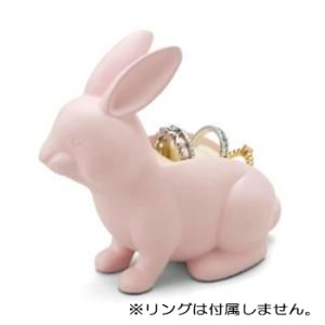 画像1: ラビットリングホルダー　ライトピンク 【1ヶ入】 (1)