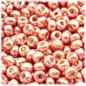 画像1: 広島ビーズ　特小 1.4mm　シルバープレート　H-158 【1束入（1m）】 (1)