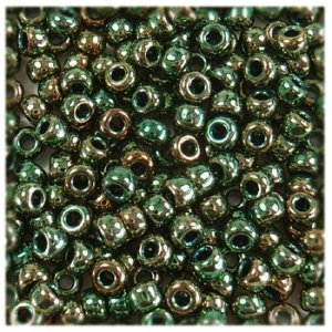 画像1: 広島ビーズ　丸小 1.9mm　メタリック　H-175 【1束入（1m）】 (1)