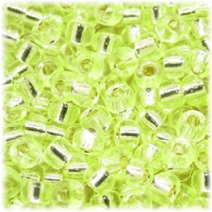 画像1: 広島ビーズ　丸小 1.9mm　シルバーライン　H-905 【1束入（1m）】 (1)