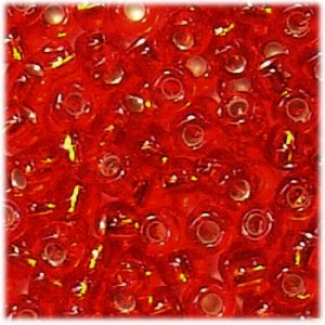 画像1: 広島ビーズ　丸小 1.9mm　シルバーライン　H-941 【1束入（1m）】 (1)