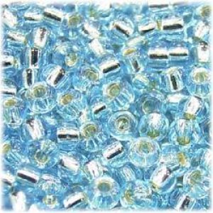 画像1: 広島ビーズ　丸大 2.7mm　シルバーライン　H-4 【3g入】 (1)