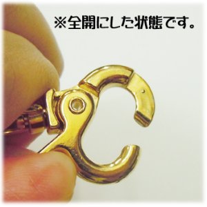 画像2: スナップフック BSO6/YSO3/85 金メッキ 【2ヶ入】 (2)