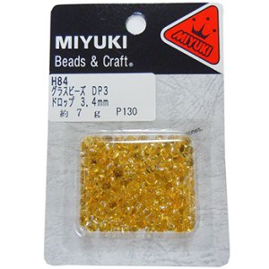 画像1: MIYUKI　ミユキ　ドロップビーズ　DP3　3.4mm　H84 【7g入　約126粒】 (1)