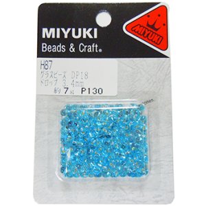 画像1: MIYUKI　ミユキ　ドロップビーズ　DP18　3.4mm　H87 【7g入　約126粒】 (1)