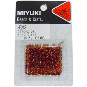 画像1: MIYUKI　ミユキ　ドロップビーズ　DP5　3.4mm　H5213 【7g入　約126粒】 (1)