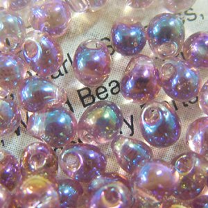 画像2: MIYUKI ミユキ ドロップビーズ DP256 3.4mm H5218 【7g入 約126粒】 (2)