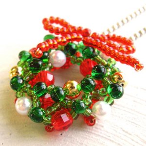 画像2: マスコットファン☆クリスマス No.39 リース 【1セット入】 (2)