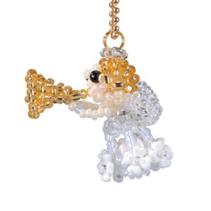 画像2: マスコットファン☆クリスマス No.59 ラッパエンジェル 【1セット入】 (2)