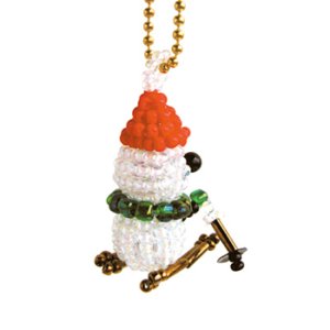 画像2: マスコットファン☆クリスマス No.77 スキースノーマン 【1セット入】 (2)