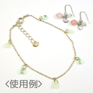 画像3: メタルパーツ シェル JLP-01 金メッキ 【5ヶ入】 (3)