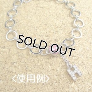 画像4: 爪付アクリルストーン　4600長角　25×18mm　クリスタルAB/シルバー 【1ヶ入】 (4)